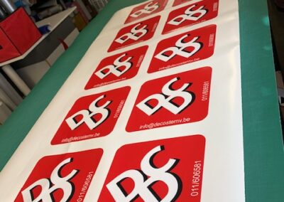 Bedrukking stickers