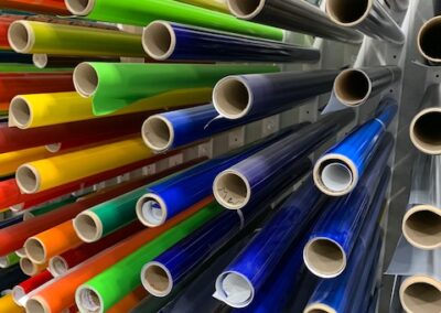 Diverse bedrukkingen en bestickeringen